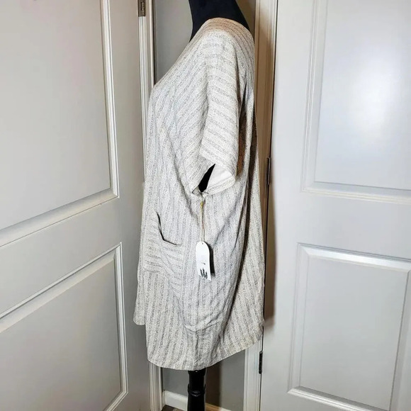 NWT Due South | Grade and Gather | Cotton Linen Stripe Dress | Size S/M - Picture 10 of 15